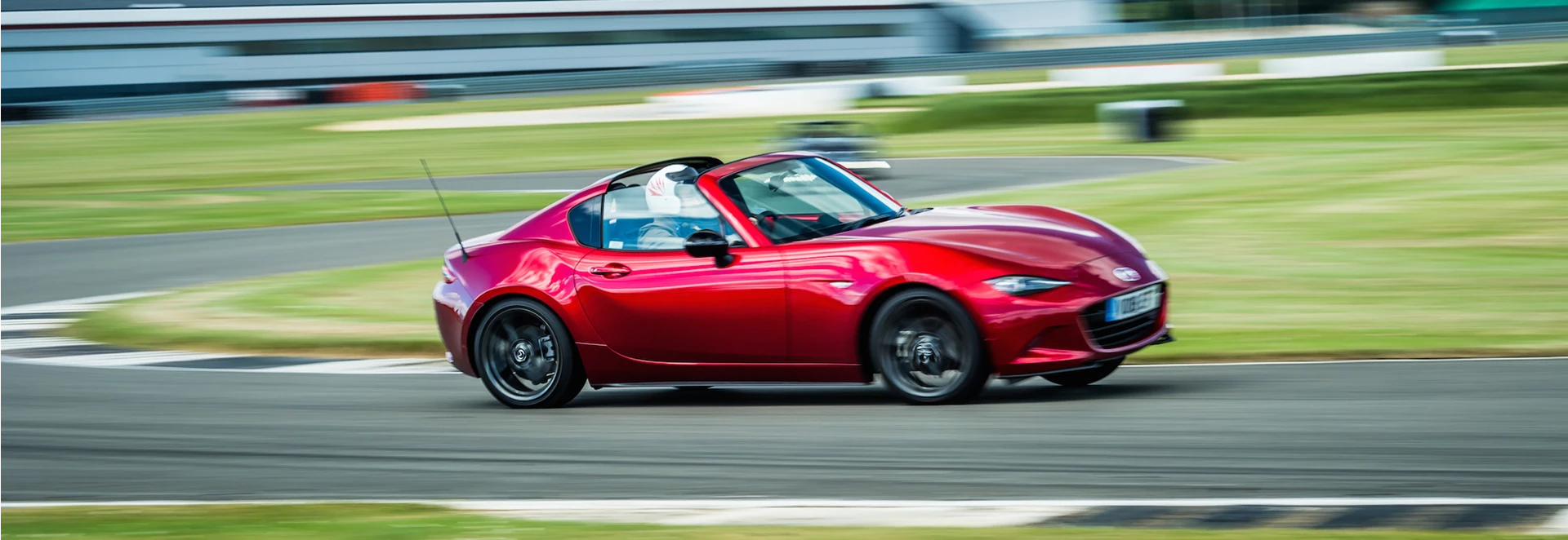 Tackling Silverstone's famous Stowe Circuit in the Mazda MX-5